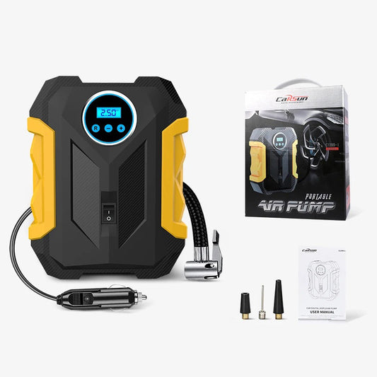 Compresor de aire para neumáticos con conexión  12V