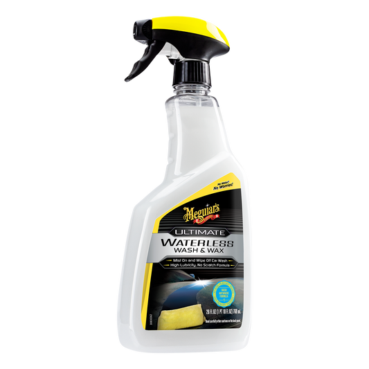 Lavado en seco con cera para auto Meguiars